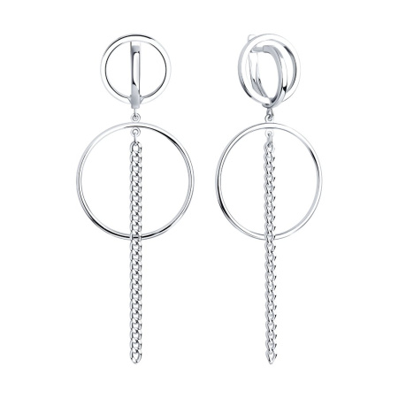 Серьги из серебра