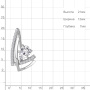 Подвеска из серебра с фианитами