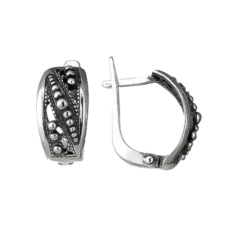 Серебряные серьги