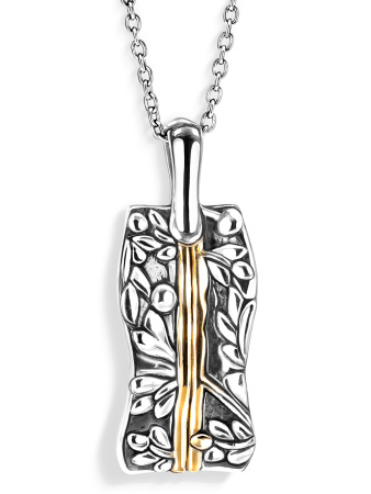 Подвеска из серебра в позолоте