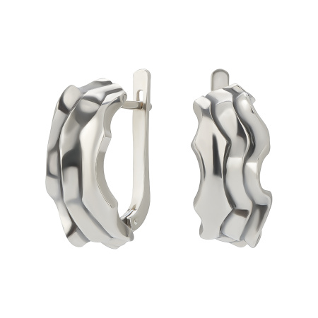 Серьги из серебра «Кутюрье»