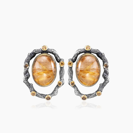 Серебряные серьги «Родник Жизни»