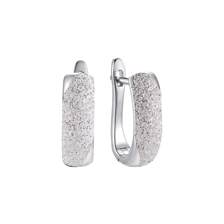 Серебряные серьги «Сияние»