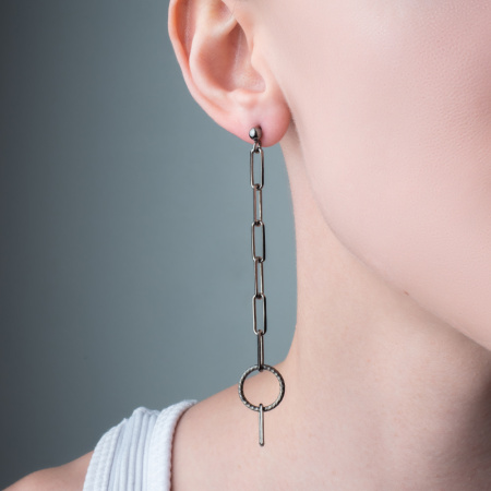 Серебряные серьги