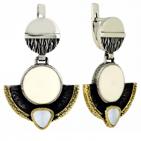 Серебряные серьги