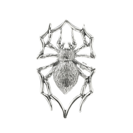 Брошь из серебра «Паук»