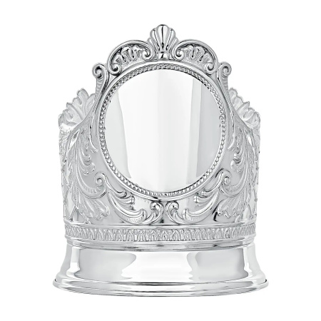 Серебряный подстаканник «Барокко» с ложкой