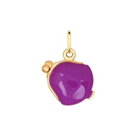 Подвеска в виде кошелька