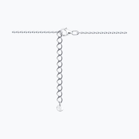 Серебряное колье «Перо»