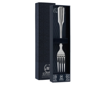 Серебряная столовая вилка «Русская»