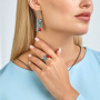 Серебряное кольцо «Коралловый Риф»