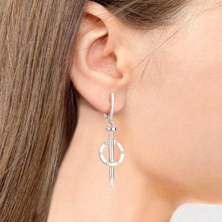 Серьги из серебра