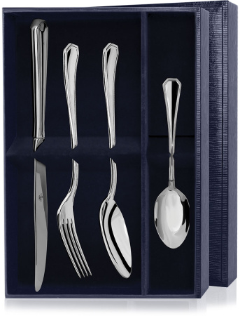 Серебряный набор столовый «Эгоист-Элегант»