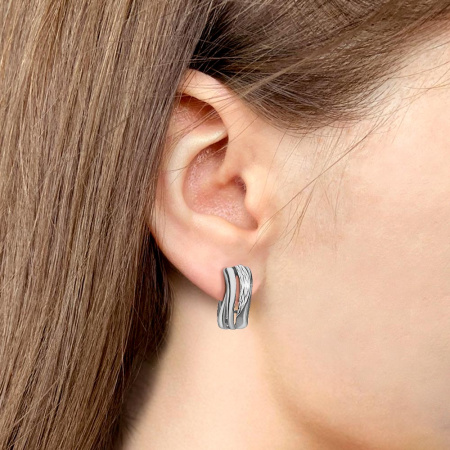 Серебряные серьги