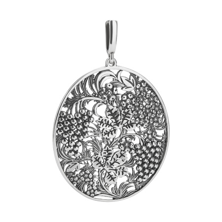 Подвеска из серебря «Рябина»