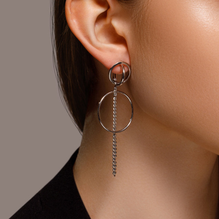 Серьги из серебра