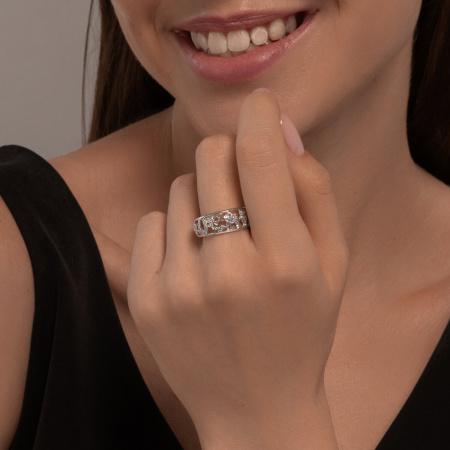 Кольцо из серебра