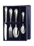 Серебряный набор столовый «Эгоист-Фамильный» 4 предмета