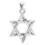 Серебряная подвеска «Звезда Давида»
