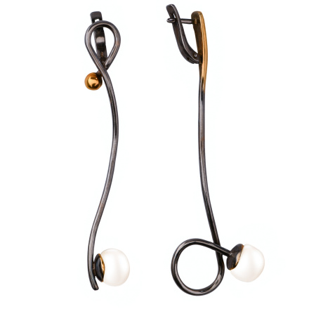 иг693 Серьги (Ag 925)