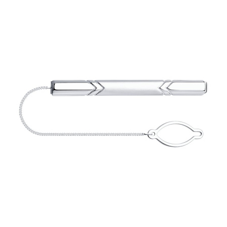 Зажим для галстука из серебра