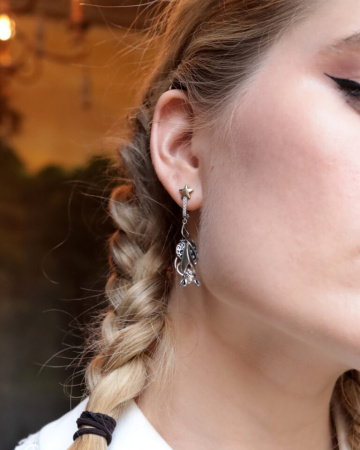 Серьги «Летучая мышь»