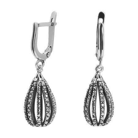 Серьги из серебра