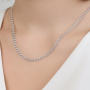 Цепь серебряная «Love»