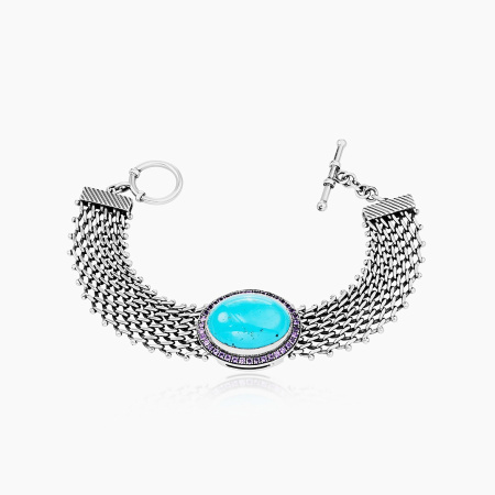 Серебряный браслет «Океан Грез»