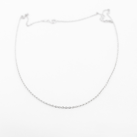 Цепь серебряная «Якорная»