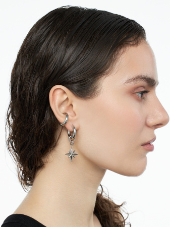 Моносерьга RUSHEV «Rose of sin»