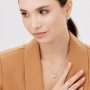 Серебряное кольцо с бриллиантом