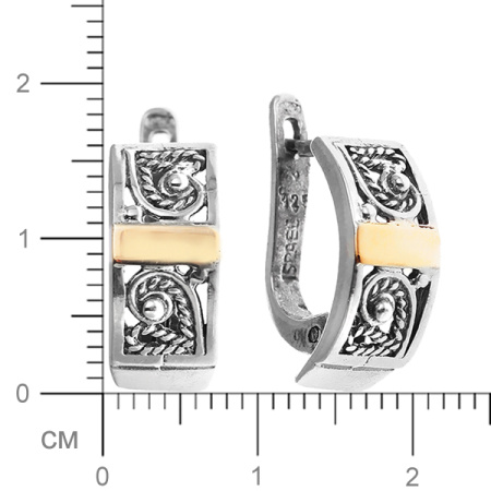 Серебряные серьги