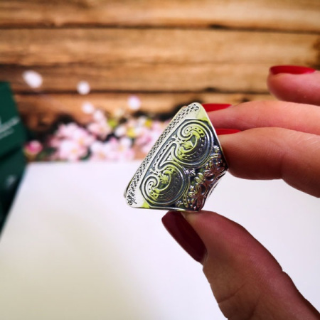 Серебряное кольцо «Орнамент»