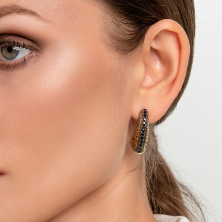 Серебряные серьги «Восточная Фантазия»