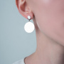 Серьги из серебра
