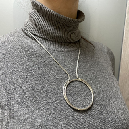 Колье из серебра