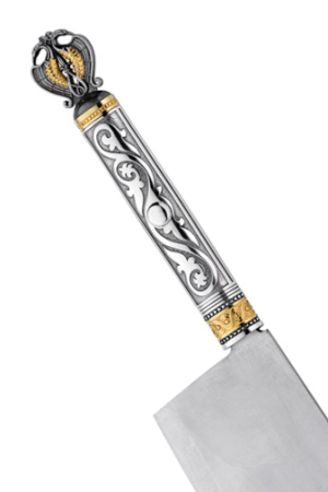 Серебряный топорик для мяса «Русь Былинная»