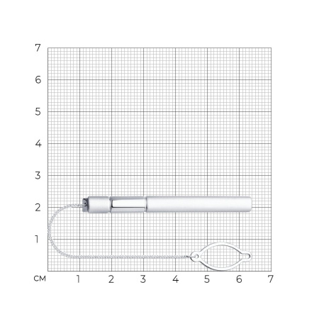 Зажим из серебра