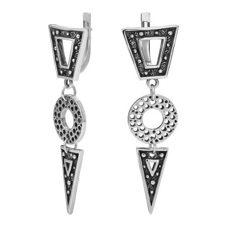 Серьги из серебра «Премьера»