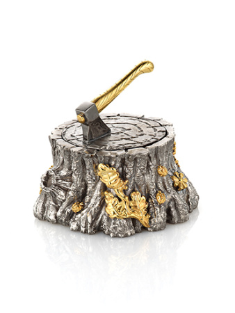 Серебряная солонка «Лесная делянка»