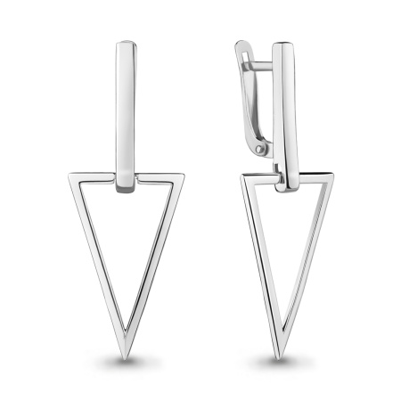 Серебряные серьги «Геометрия»