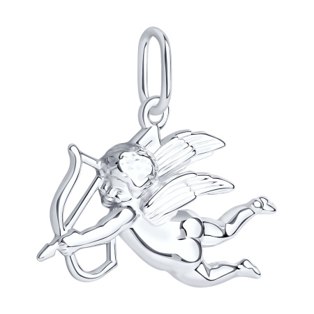 Подвеска из серебра «Купидон»