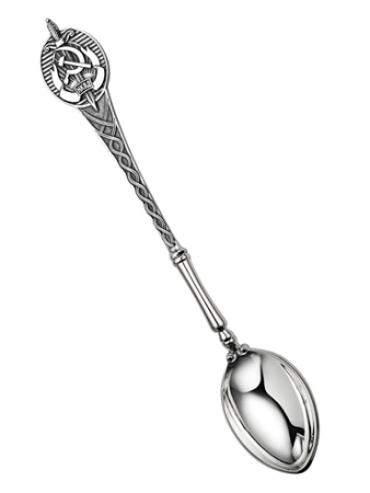 Серебряная чайная ложка «НКВД»