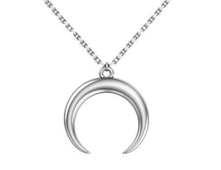 Серебряное колье «Лунница»