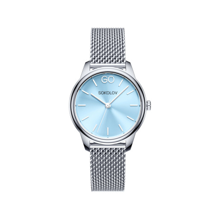 Женские стальные часы