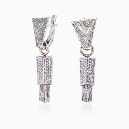Серьги из серебра