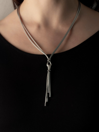 Колье из серебра