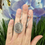 Серебряные серьги «Soldi»