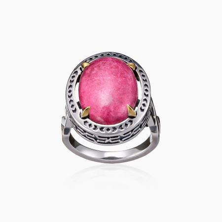 Серебряное кольцо «Тулитовые Грезы»